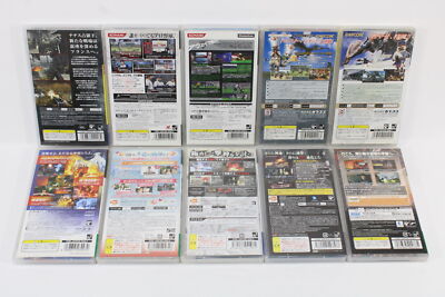 Lot 10 Japanese PSP Games Monster Hunter Medal Honor AKB Phantasy
