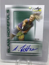 2017 Leaf Signature Slam Hopefuls Green Auto /10 Antonia Lottner