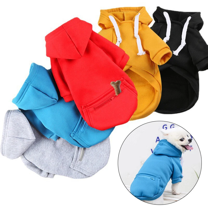Pet Dog Clothes Cat Puppy Coat Winter Hoodies Large Dog Sweater