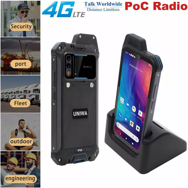 UNIWA W888 ATEX Explosion-proof IP68 Walkie Talkie Smartphone 4GB