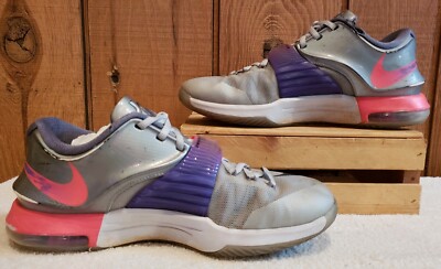 Nike KD 7 VII All Star Game Pure Platinum Kevin Durant 742548-090