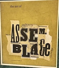 The Art of Assemblage by Peter Seitz (1968 / Museum of Modern Art / Softcover)