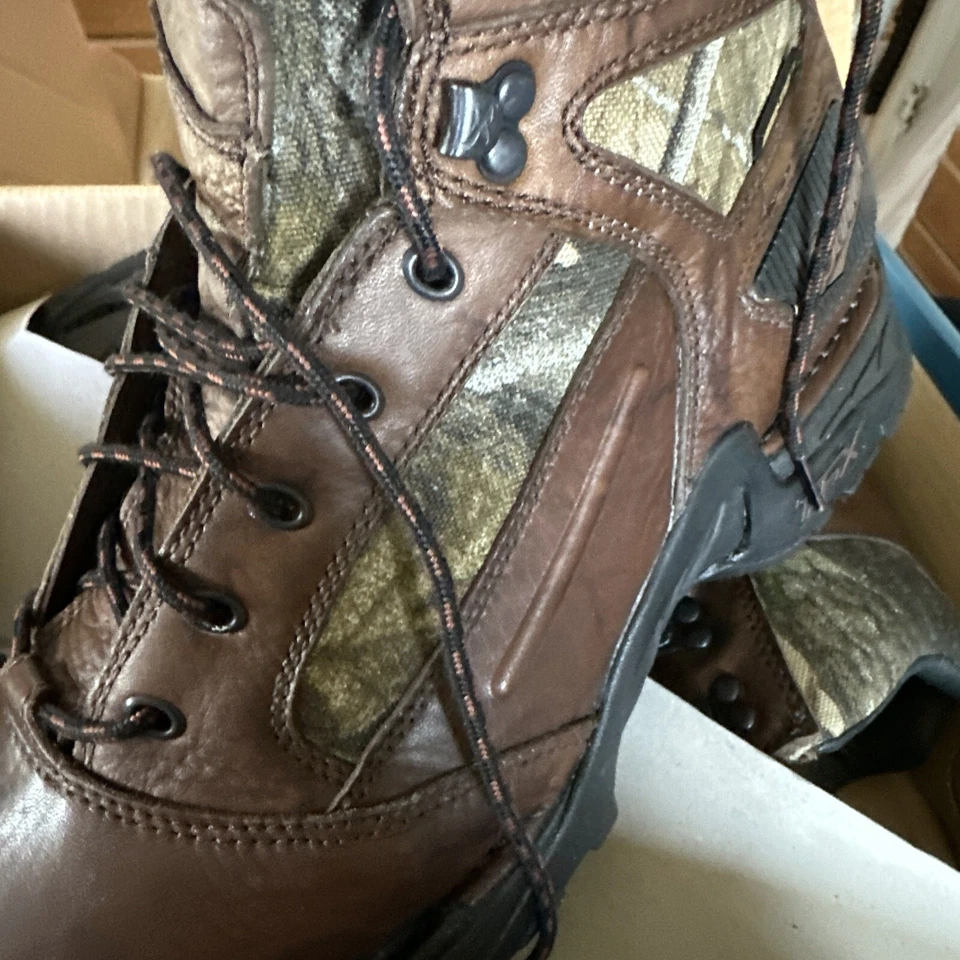 NIB Men's DANNER 6” TFX Hunter RTHD Camo GTX Gore-Tex Boots 42222 Size 14 - Image 4 of 4