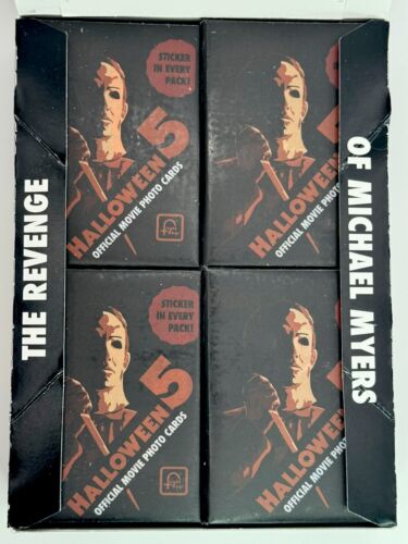 Fright Rags HALLOWEEN 5 Trading Cards 1 Sealed Pack Possible Auto MICHAEL MYERS - Picture 4 of 5