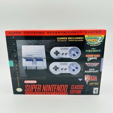NEW Authentic SNES Super Nintendo Classic Mini Super Entertainment 21 Games