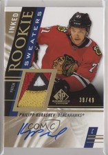 2020-21 SP Game Used Rookie Sweaters Inked 38/49 Philipp Kurashev Patch Auto lc1
