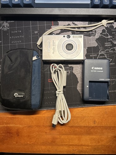 Canon PowerShot SD1000 Digital Elph Digital Camera TESTED