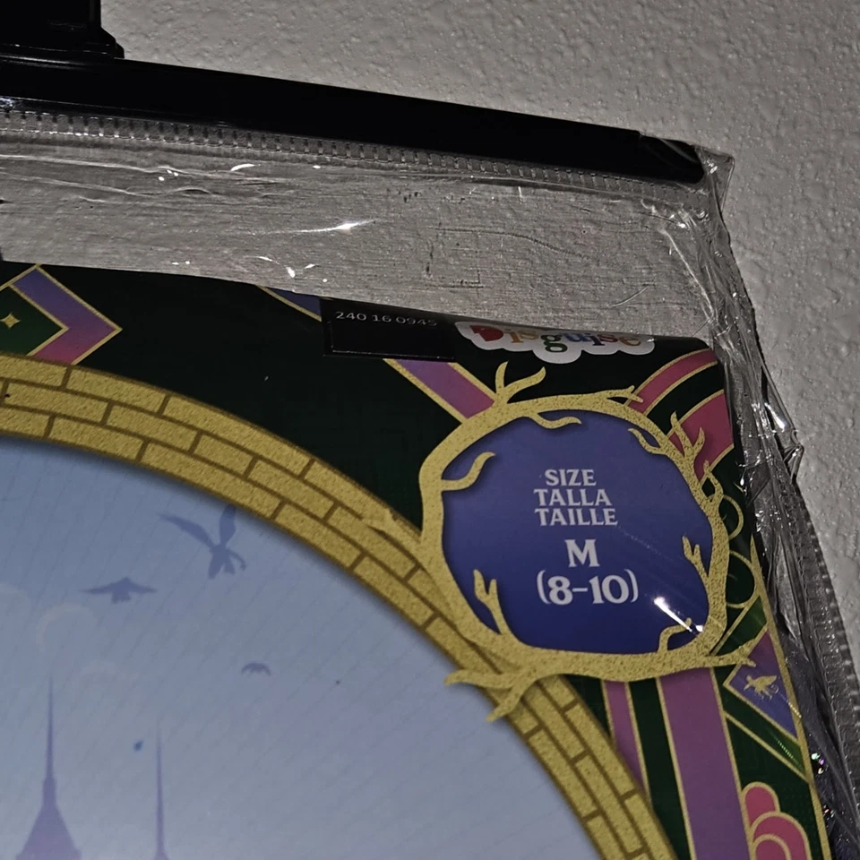 NEW Glinda Wicked Deluxe Halloween Costume Adult Womens Medium 8-10 Purple Dress - Image 3 of 4