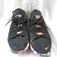 Nike LeBron 18 GS James Gang Paint Splatter Sneakers Youth 7Y