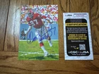 Claude Humphrey NFL Goal Line Art Card- GLAC- Signed HOF Atlanta Falcons JSA