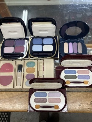 VTG Avon Eyeshadow Silk Finish Quads Lot Of 24 different colors