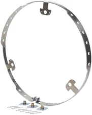 Allstar Performance ALL44245 Mud Cover Ring - Flat Style - Bolt-On - Aluminum -