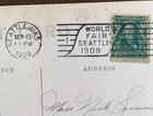 Seattle World's Fair RPPC Forestry Bldg. Posted Sep 13th, 1909, from Seattle. — photo 5