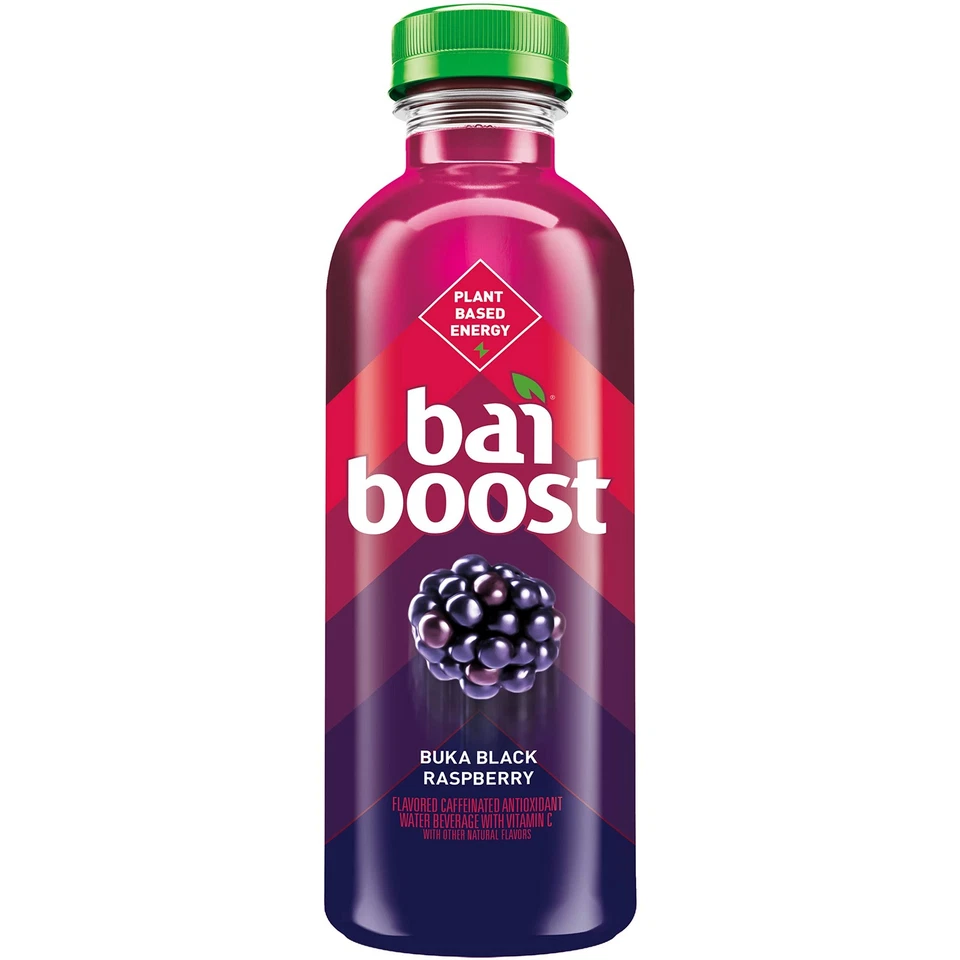 Boost Buka Frambuesa Negra, Bebida Infundida Antioxidante, Botella 18 fl oz (Pa... Foto 2 de 4