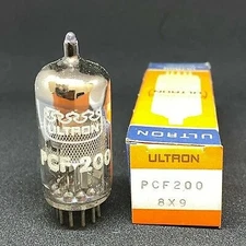 PCF200 PCF-200 8X9 ELECTRON VACUUM TUBE VALVE ULTRON