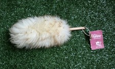Woolly Wonders Vintage Wood Wool LambsWool Duster for Cleaning 11โ USA Made New