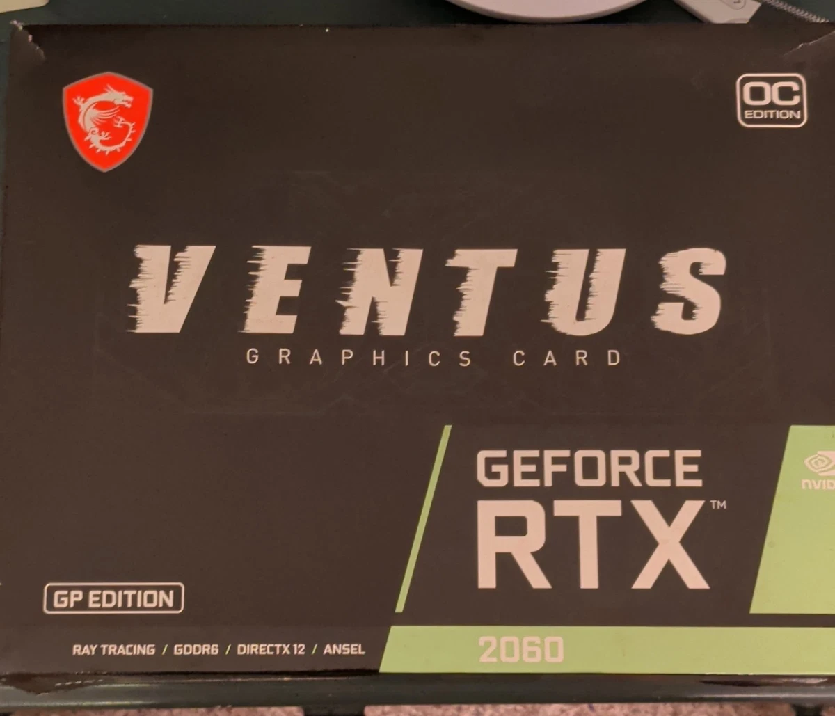 MSI NVIDIA GeForce RTX 2060 NVIDIA Computer Graphics Cards for