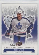 2017 Upper Deck Toronto Maple Leafs Centennial Rick Vaive #1 1x1