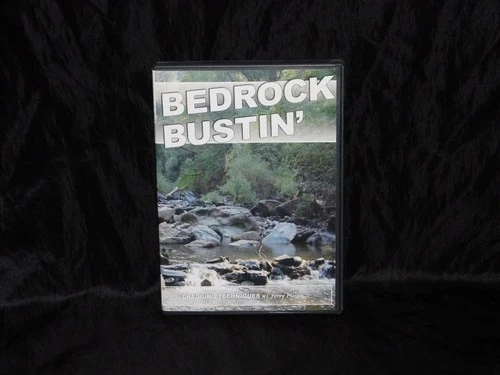 Bedrock Bustin Gold Dredging Techniques Perry Massie DVD Prospecting Dredge CA