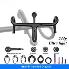Lightweight Full Carbon Road Bike Integrated Handlebar360mm-420mm with Spacers