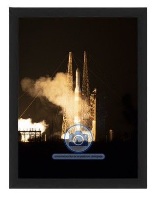 PARKER SOLAR PROBE LIFTOFF FROM CAPE CANAVERAL PRE DAWN 2018 8X10 FRAMED PHOTO