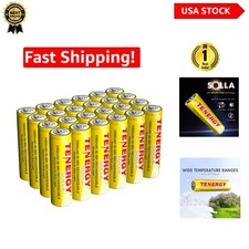 Eco-Friendly 1000mAh Rechargeable AA Batteries for Solar Garden Lights - 24 Pack 1.35 per gallon