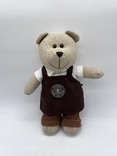 Starbucks Bearista Bear Limited Edition 2016 Teddy Bear Plush Coffee Tea Rare