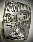2oz Poured Silver Potluck Bullion, From Sold Out Limited Run