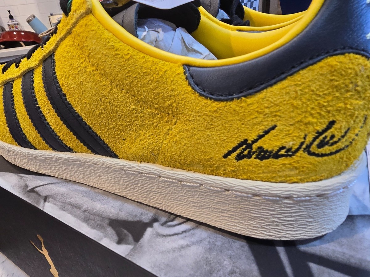 靴  JABBAR LO Bruce Lee JR1597 US10 Adidas Jabbar Lo “Game of Death” Bruce Lee Colorway Mens Size 10