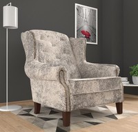 Ohrensessel Loungesessel Cocktailsessel Bar Sessel Leder Sofa Design Clubsessel