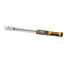Gearwrench 1 2 Flex Head Electronic Torque Wrench 25-250 Ftlbs - Blackorange