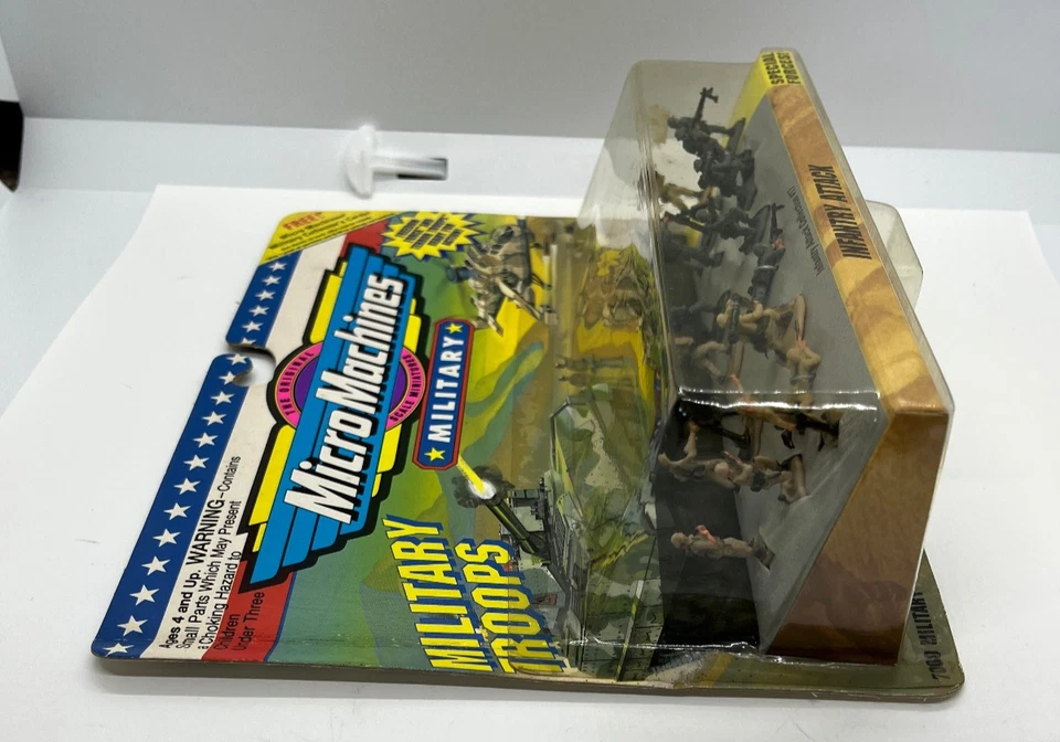 Micro Machines Military Troops #17 Infantry Attack - Galoob - 1993 New / Sealed - Image 4 of 4
