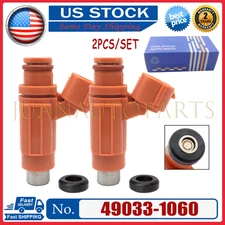 Pair Fuel Injectors For Kawasaki Brute Force 750 2008-2014 TERYX 750 49033-1060