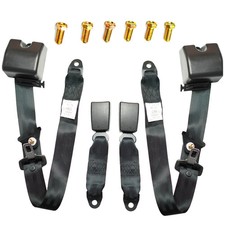 2pcs Genuine Dodge Dakota 3 Point Safety Adjustable Seat Belt Straps Car Vehicle 2pcs Genuine Dodge Dakota 3 Point Safety Adjustable Seat Belt Straps Car Vehicle