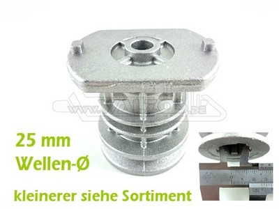 Original STIGA Messerhalter Wellen-Ø 25 mm innen, zu Castel Garden GGP Honda GCV