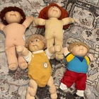 Vintage 1982 Cabbage Patch Kids Coleco Boy & Girl Dolls Signed Xavier Roberts Lo