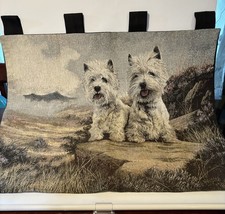 West Highland Terrier Tapestry by Robert T May  24&rdquo;X 31&rdquo;