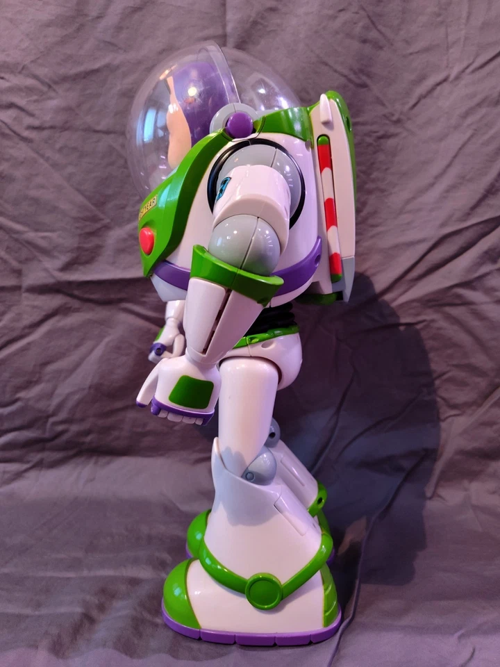 Toy Story 3 Buzz Lightyear Remote Control - Español Mode! 16" TESTED Thinkway - Image 4 of 4