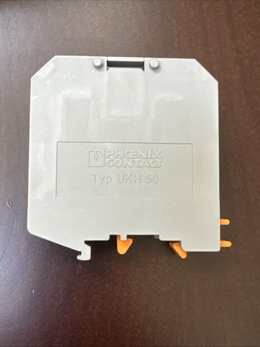 10 Pack: UKH 50-IB 3009053 CONN TERM BLK FEED THRU 1/0-6AWG PHOENIX CONTACT - Picture 5 of 10