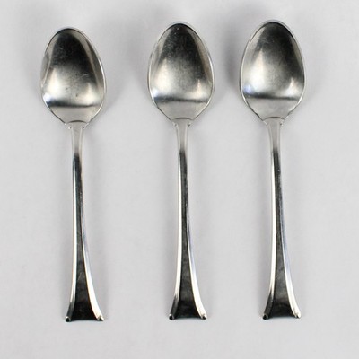 Set Von 3 Gorham Theme II 18/8 Edelstahl 6,75'' Suppenlöffel