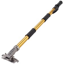 Drywall Flat Box Handle, 40''-64'', Anodized Aluminum Flat Finishing Extension