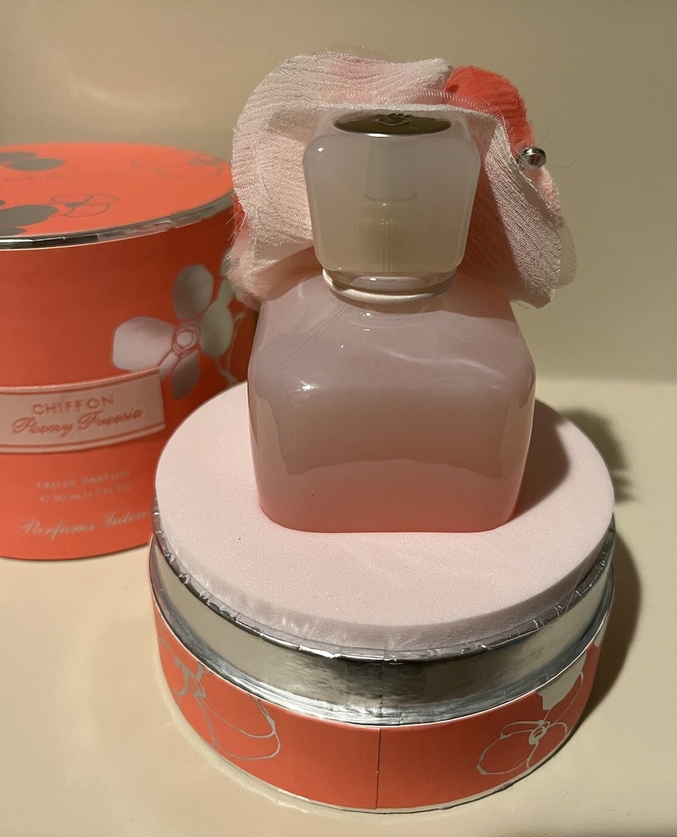 VICTORIA'S SECRET CHIFFON PEONY FREESIA EDP 1.7 fl oz Rare NEW