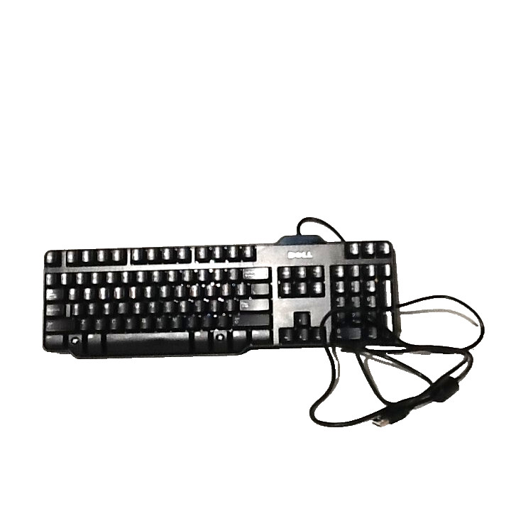 Dell Keyboard Model L100 With 104 Key- USB Wired Keyboard-Bl