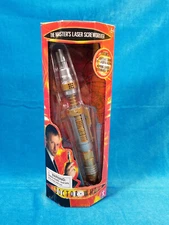 Doctor Who The Master's Laser Screwdriver Near Mint In Box Working Lights/Sound