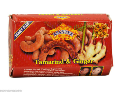 ASANTEE Tamarinde, Ingwer & Honig Spa Seife 120 x 125g BAR [vollständige Hülle]  