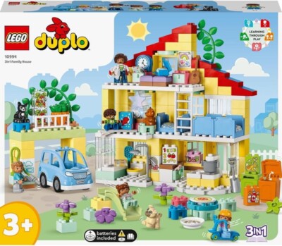 LEGO Duplo 3in1 Family House 10994 Toy Building Kit 218 pcs