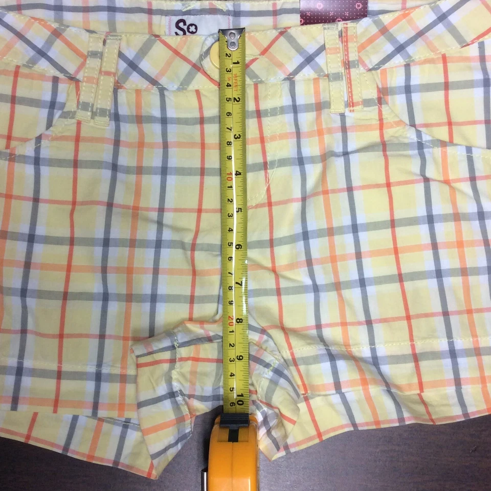 Pantalones cortos de verano a cuadros SO para mujer talla (9) nuevos con etiquetas Foto 2 de 4