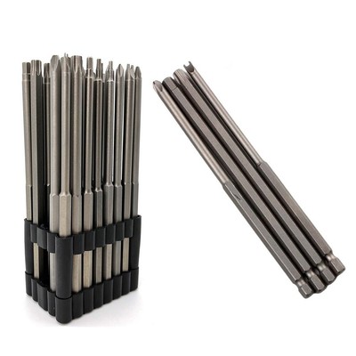 Professional 32pcs 150mm Torx Tamper Proof Spanner Screwdriver Bits Collection