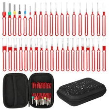 39PCS Pin Extractor Electrical Wire Connector Terminal Removal Ejector Tool Kit