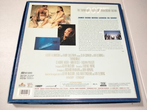 James Bond 10 Movie Laserdisc Lot Sean Connery Roger Moore George Lazenby - Imagen 5 de 19